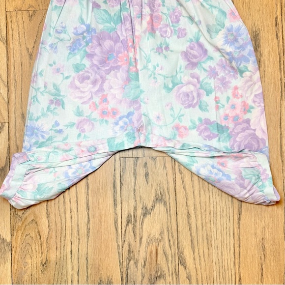 Vintage Polly Flinders Floral Bubble Bottom Babygirl Onepiece Romper 18 Months - Picture 7 of 14